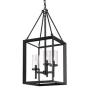 Smyth 3-Light Chandelier in Matte Black