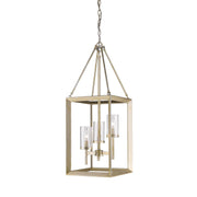 Smyth 3-Light Chandelier in White Gold