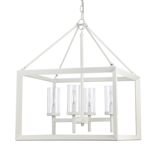 Smyth 4-Light Chandelier in Natural White