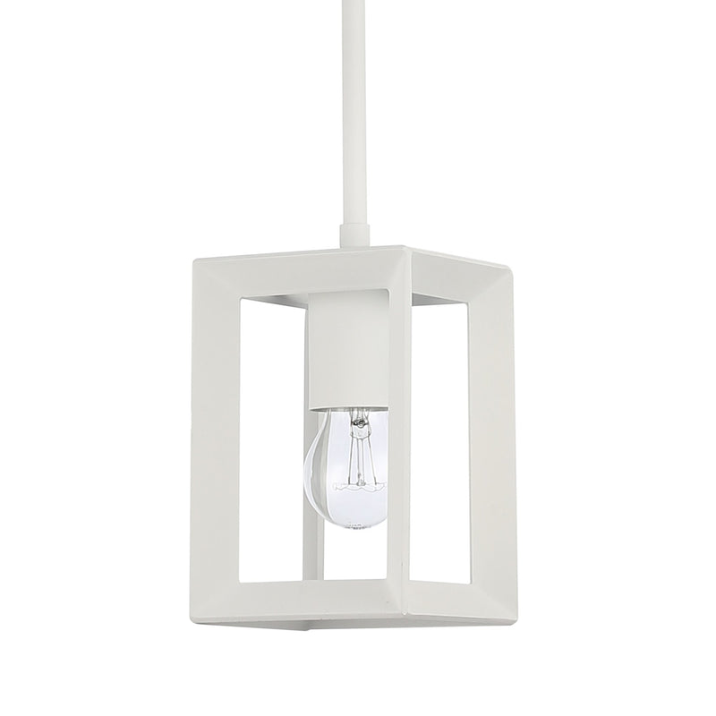 Smyth Mini Pendant in Natural White