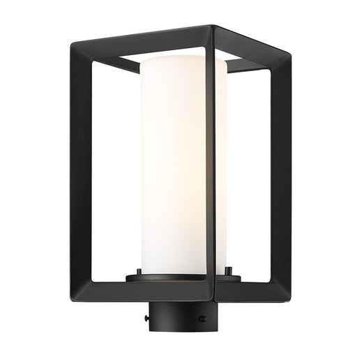 Smyth Outdoor Post Light in Natural Black