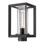 Smyth Outdoor Post Light in Natural Black
