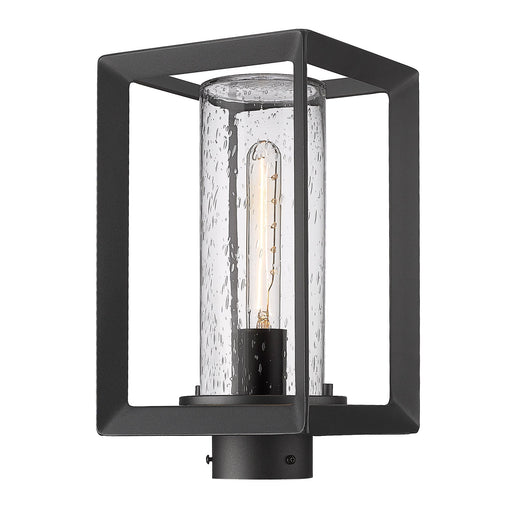 Smyth Outdoor Post Light in Natural Black