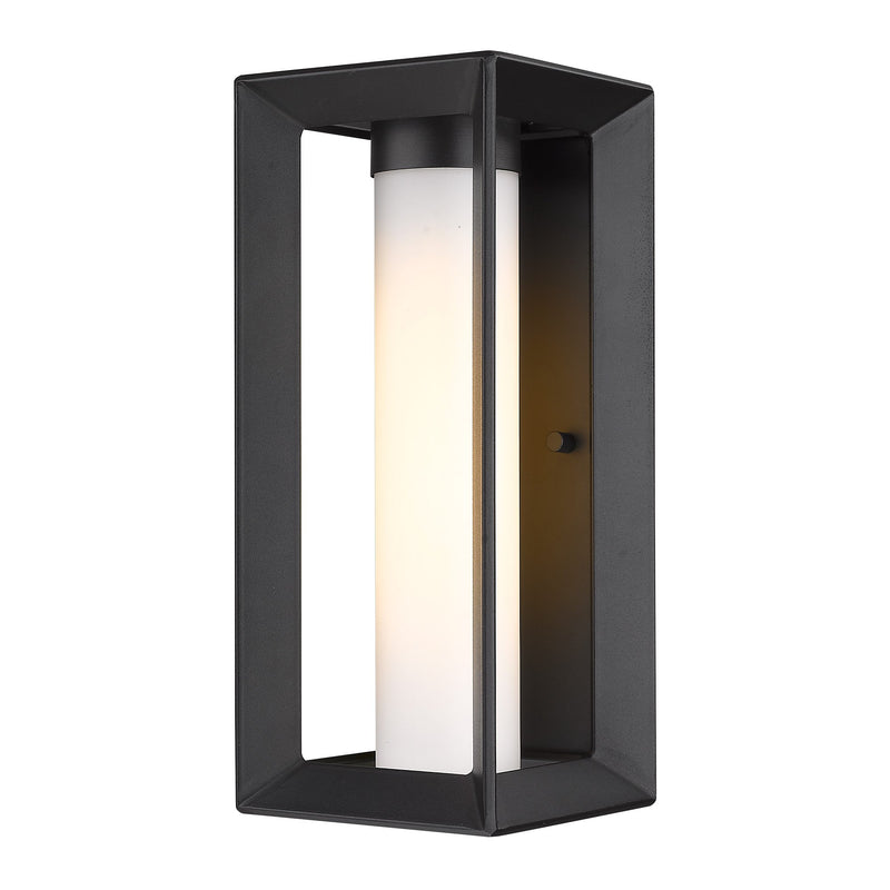 Smyth Outdoor Wall Sconce in Natural Black