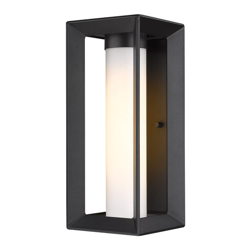 Smyth Outdoor Wall Sconce in Natural Black