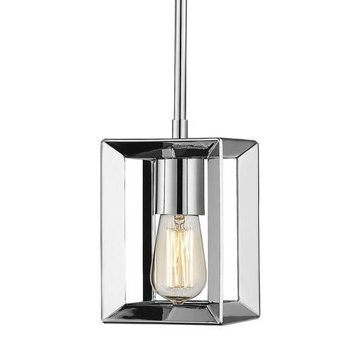 Smyth Tall Mini Pendant in Chrome