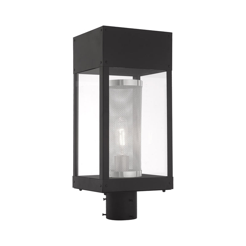 Franklin Outdoor Post Light in Black
