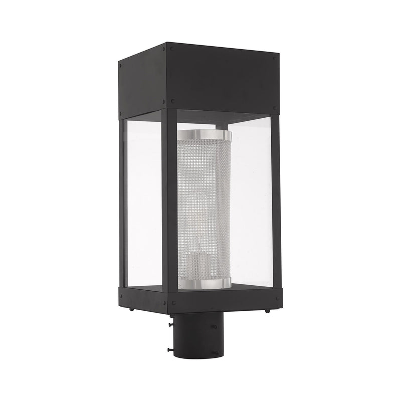 Franklin Outdoor Post Light in Black