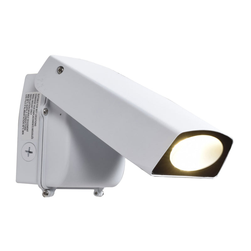 Adapt Adjustable LED Outdoor Wall Sconce in White