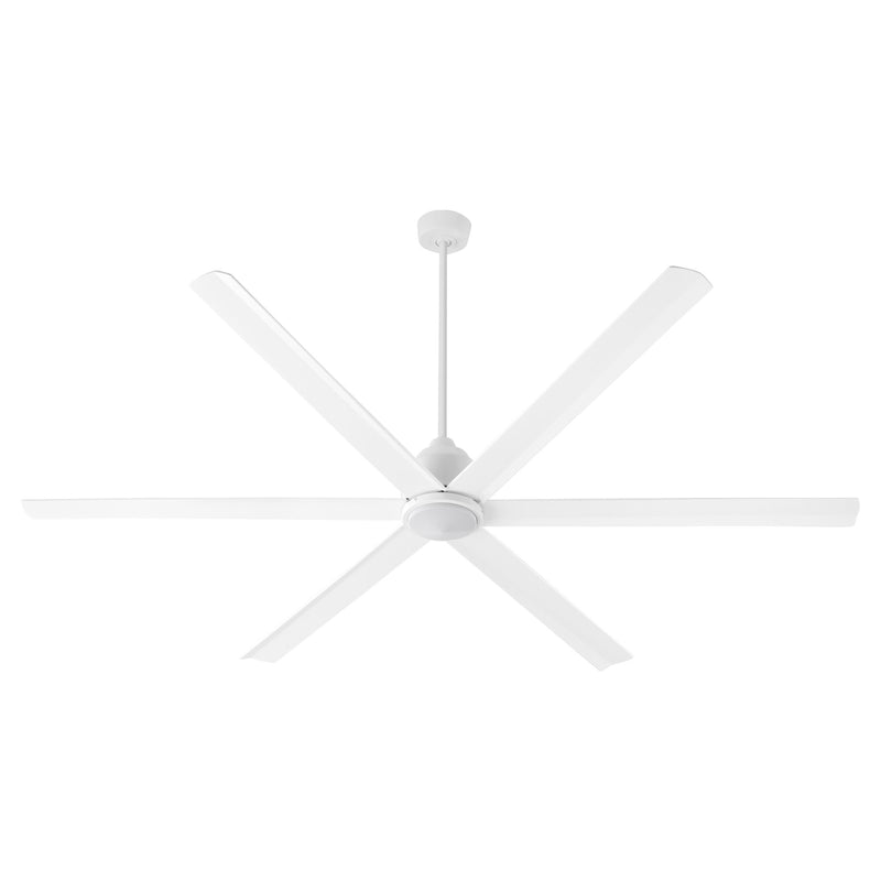 Titus 80" 6-Blade Ceiling Fan in Studio White