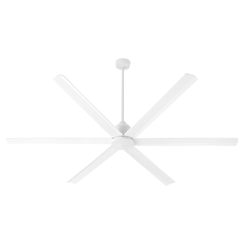 Titus 80" 6-Blade Ceiling Fan in Studio White