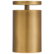 Pint Indoor Semi-Flush Mount in Antique Brushed Brass