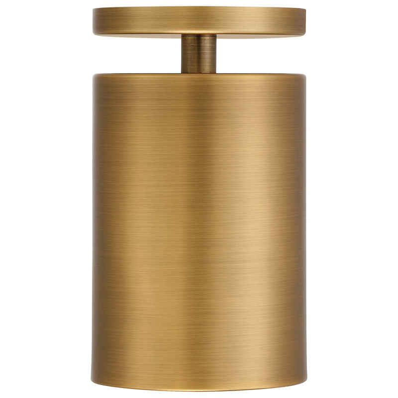Pint Indoor Semi-Flush Mount in Antique Brushed Brass