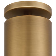 Pint Indoor Semi-Flush Mount in Antique Brushed Brass