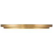 Elanor LED Flush Mount in Antique Brushed Brass
