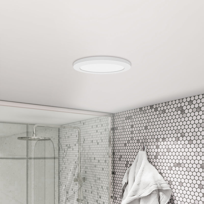 Disc 7.5" LED Flush Mount in White