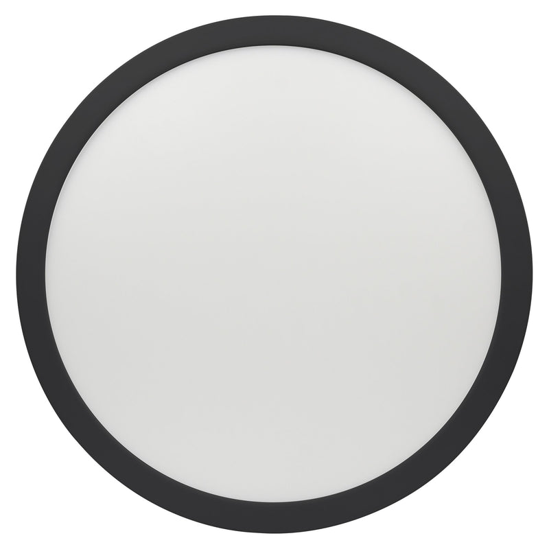 ModPLUS 16" LED Flush Mount in Black