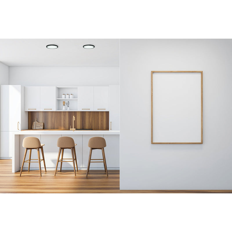 ModPLUS 12" Flush Mount in Black