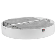 ModPLUS 9" Emergency Backup LED Flush Mount in White