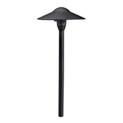 Dome Path and Spread Light 8.25" in Textured Black