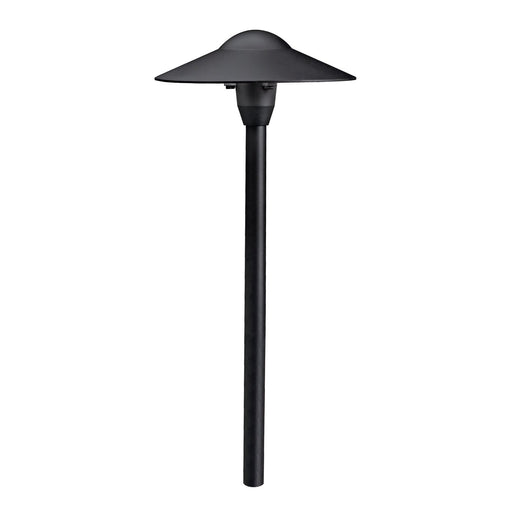 Dome Path and Spread Light 8.25" in Textured Black
