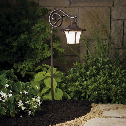 Cotswold Path & Spread 1-Light 12V in Aged Bronze