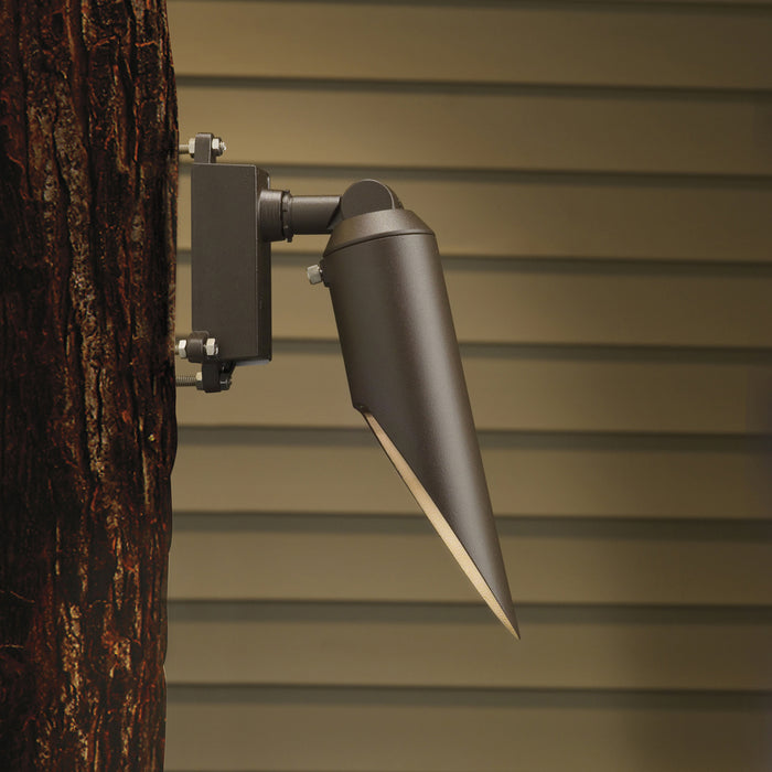 Down Accent 1-Light 12V in Textured Architectural Bronze