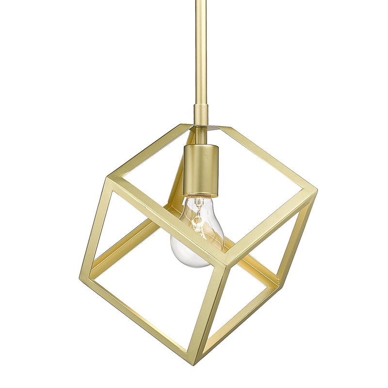 Cassio Pendant in Olympic Gold