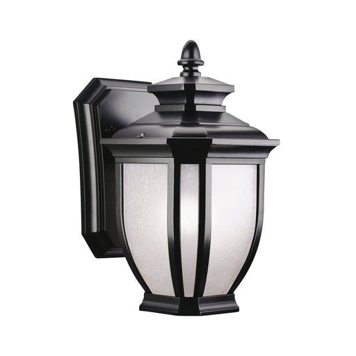 Salisbury 10.5" Outdoor Wall Lantern in Black