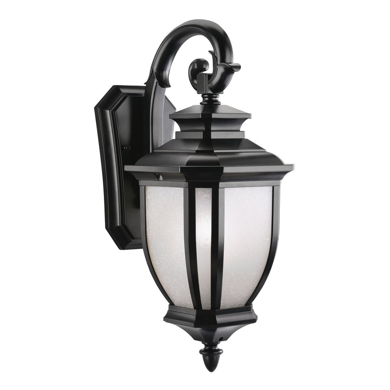 Salisbury 19.5" Outdoor Wall Lantern in Black