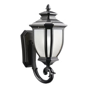 Salisbury 19.25" Outdoor Wall Lantern in Black