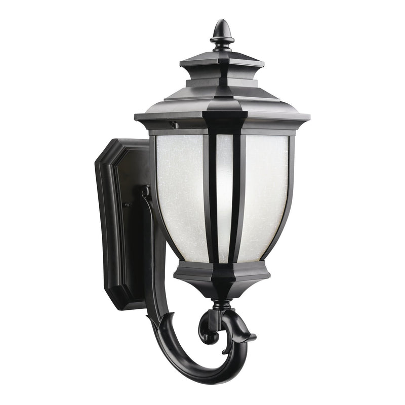 Salisbury 19.25" Outdoor Wall Lantern in Black