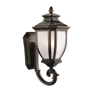 Salisbury 19.25" Outdoor Wall Lantern in Rubbed Bronze