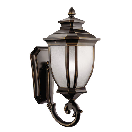Salisbury Outdoor Wall 1-Light in Rubbed Bronze