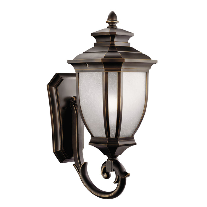 Salisbury Outdoor Wall 1-Light in Rubbed Bronze