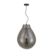 Drop 3-Light Pendant in Matte Black