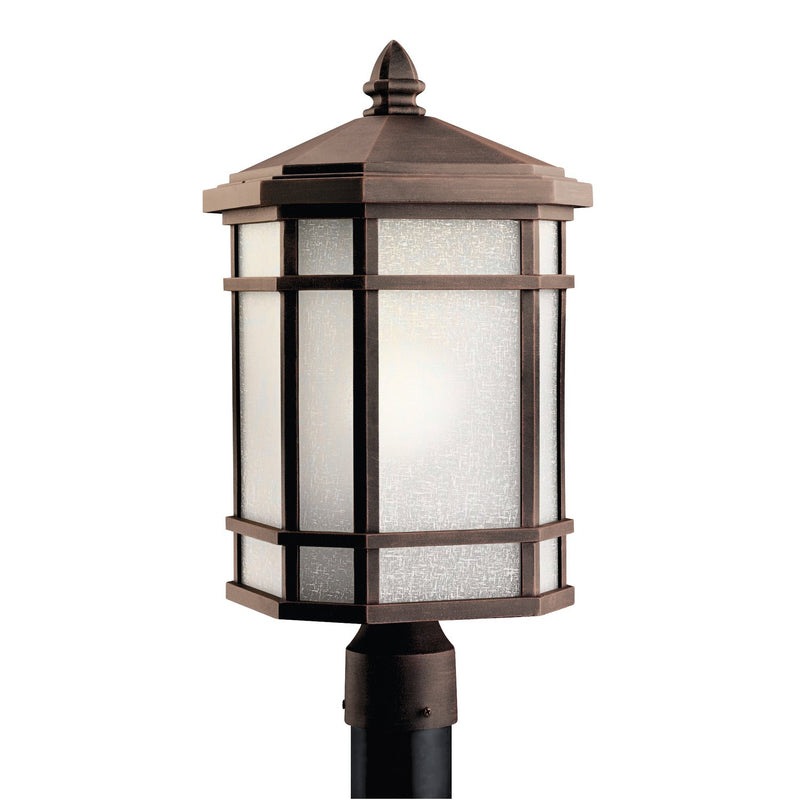 Cameron Outdoor Post Light in Prairie Rock