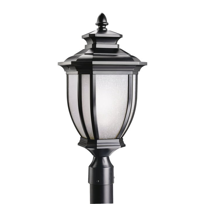 Salisbury Outdoor Post Mount 1-Light in Black