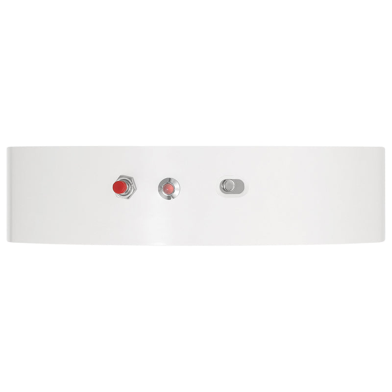 Slim 7" Color Selectable LED Flush Mount in White