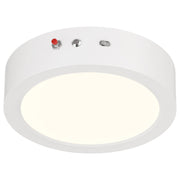 Slim 7" Color Selectable LED Flush Mount in White