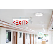 Slim 7" Color Selectable LED Flush Mount in White