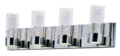 Sync 4 Light LED Bath Vanity Light in Polished Chrome