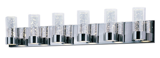 Sync 6 Light LED Bath Vanity Light in Polished Chrome