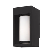 Bleecker Small Outdoor Wall Lantern in Black