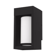 Bleecker Small Outdoor Wall Lantern in Black