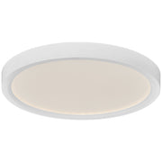 Jonny LED Flush Mount in White