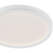 Jonny LED Flush Mount in White