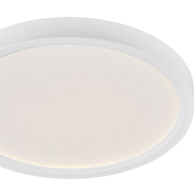 Jonny LED Flush Mount in White