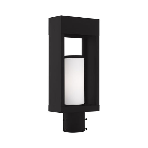 Bleecker Medium Outdoor Post Light in Black
