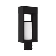 Bleecker Medium Outdoor Post Light in Black